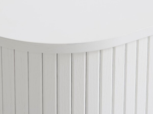 Biała szafka pod TV 120x56x40 cm Nola – Unique Furniture