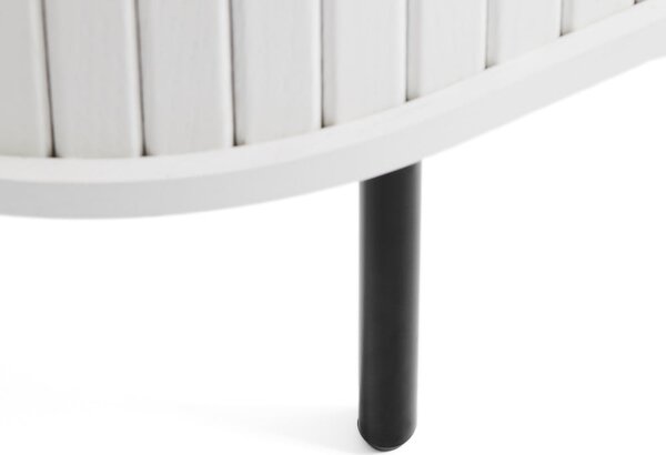 Biała szafka pod TV 120x56x40 cm Nola – Unique Furniture