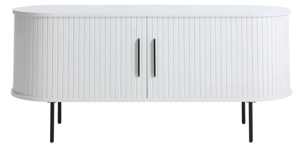 Biała szafka pod TV 120x56x40 cm Nola – Unique Furniture