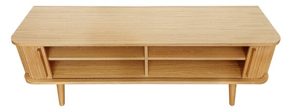 Szafka pod TV w dekorze dębu 138x50 cm Rove – Woodman