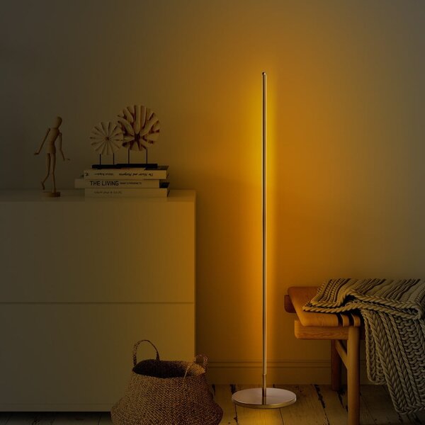 Lampa stojąca LED w kolorze złota (wysokość 153 cm) Sword – Opviq lights