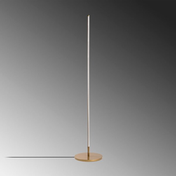 Lampa stojąca LED w kolorze złota (wysokość 153 cm) Sword – Opviq lights