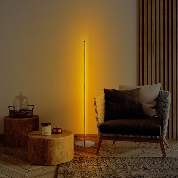 Lampa stojąca LED w kolorze złota (wysokość 153 cm) Sword – Opviq lights
