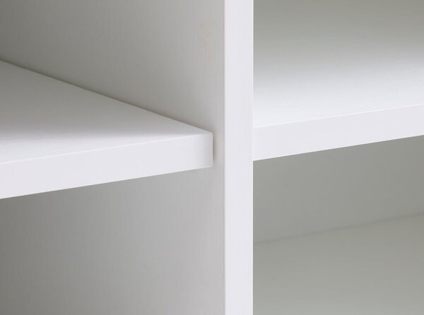 Biała szafka pod TV 180x56x45 cm Nola – Unique Furniture