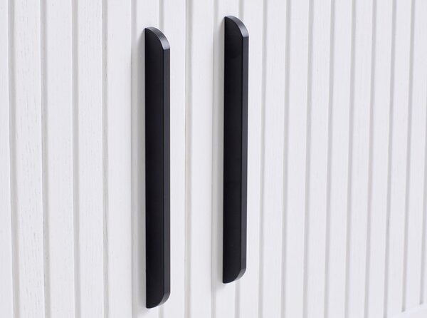 Biała szafka pod TV 180x56x45 cm Nola – Unique Furniture