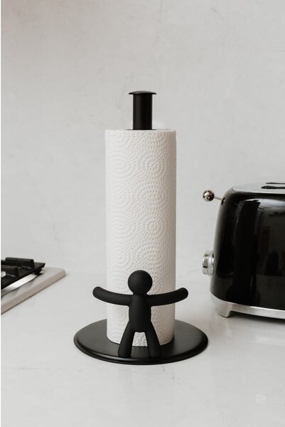 Stalowy stojak na ręczniki kuchenne ø 19 cm Buddy – Umbra