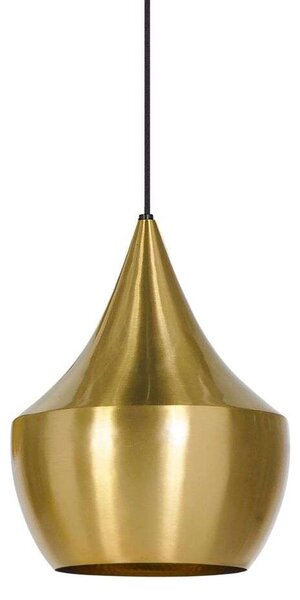 Tom Dixon - Beat Light Fat LED Lampa Wisząca Brushed Brass