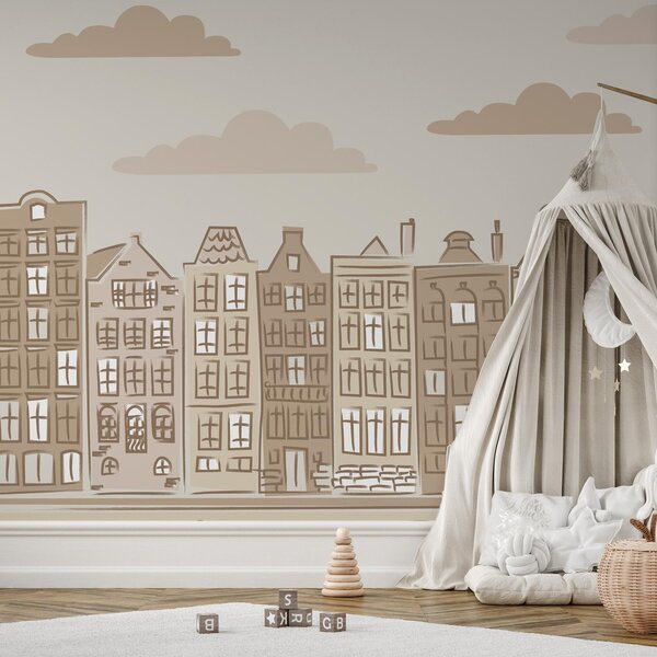Fototapeta - Miasto (196x136 cm)