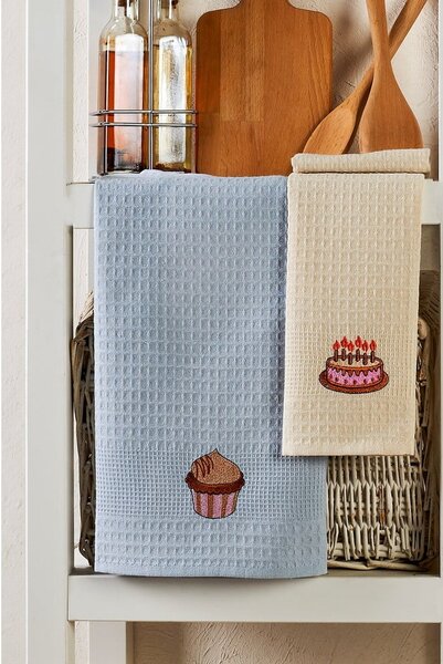 Bawełniane ścierki zestaw 6 szt. 40x60 cm Cake – Foutastic