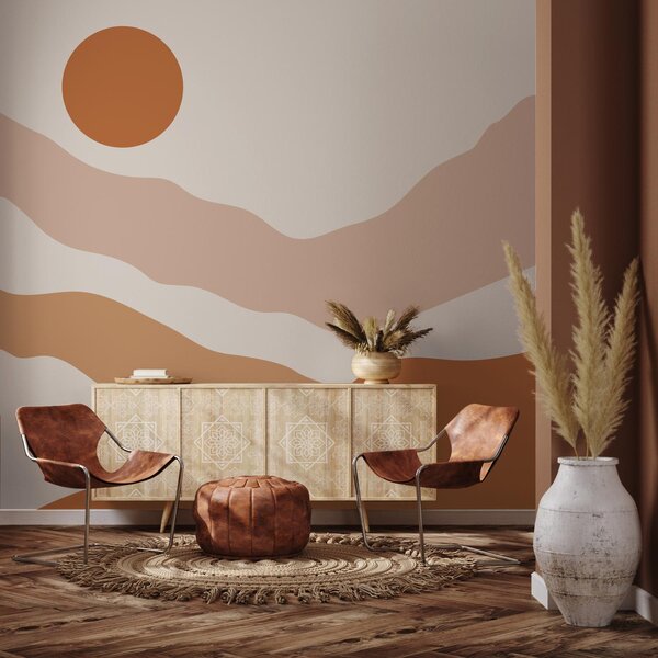 Fototapeta - Góry boho (196x136 cm)