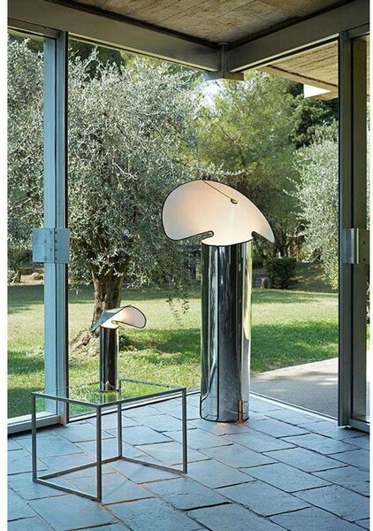 Flos - Chiara F Lampa Podłogowa Stainless Steel