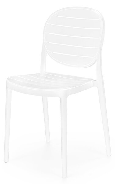 Krzesło ogrodowe K529, meble ogrodowe, białe
