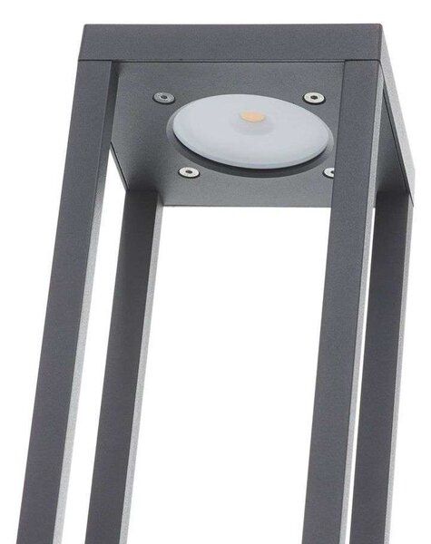 Lucande - Carlota Zewnętrzna Lampa Ogrodowa H50 Dark Grey