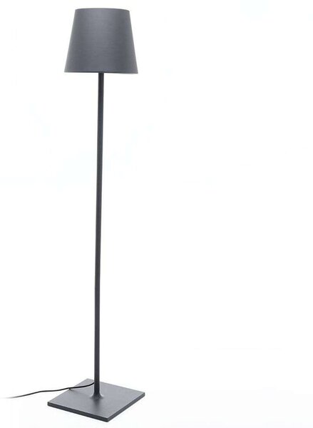 Lucande - Andrei Zewnętrzna Lampa Podłogowa Dark Grey