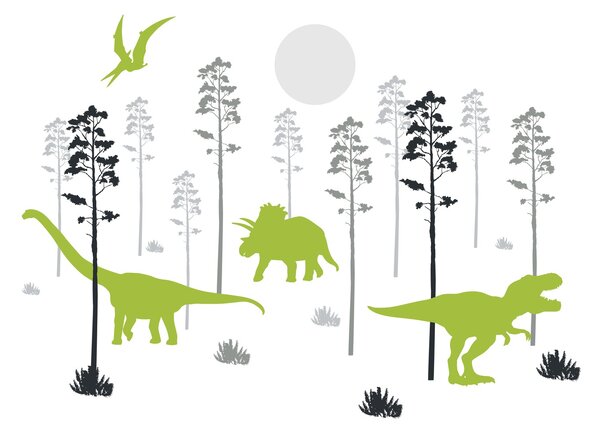 Fototapeta - Dinozaury (196x136 cm)