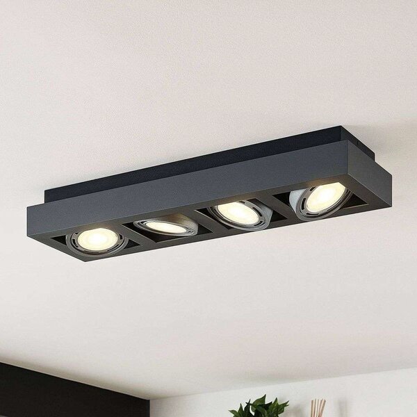 Arcchio - Ronka 4 Lampa Sufitowa Dark Grey