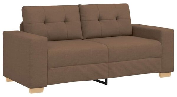 Sofa dwuosobowa, brÄ zowa, 180x77x82 cm, tkanina