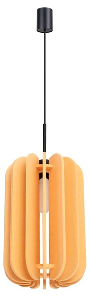 Żółta wisząca lampa z filcu M157 P9-L83