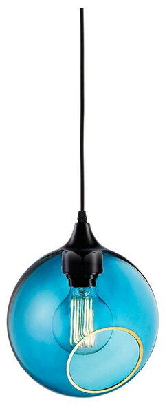 Design By Us - Ballroom Lampa Wisząca Blue Sky z Czarnym Gniazdem Żarówki