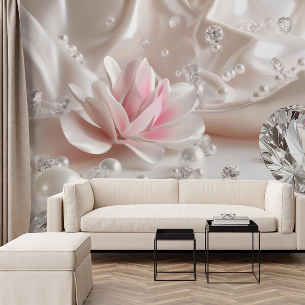 Fototapeta - Elegancja z diamentami (196x136 cm)