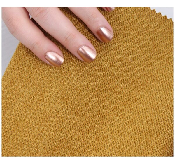 Musztardowy puf Copper – Artie