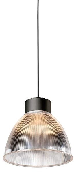 SLV - Para Dome Lampa Wisząca Black/Transparent
