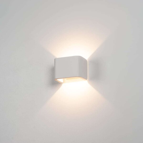 SLV - Mana Square Lampa Ścienna DTW H10xL12 White