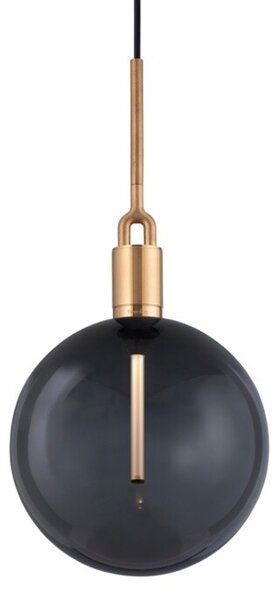 Buster+Punch - Forked Globe Lampa Wisząca Dim. Large Smoked/Brass Buster+Punch
