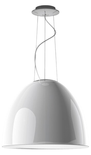 Lampa Wisząca Artemide, Nur Gloss, ściemnialny, biały, salon, tworzywo sztuczne, design