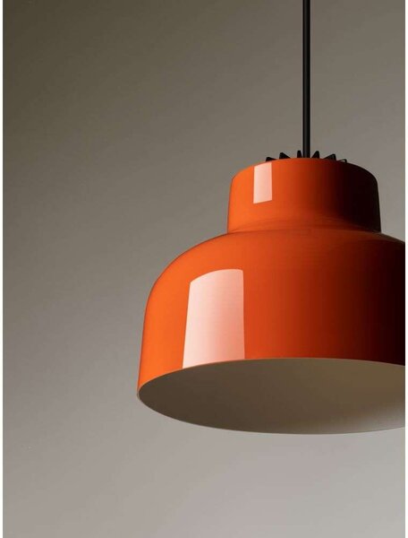 Santa & Cole - M64 Lampa Wisząca Dim. Glossy Reddish Orange