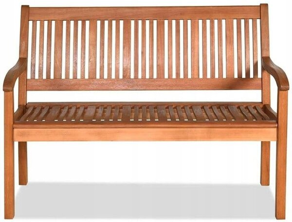 Ławka ogrodowa drewniana dwuosobowa 126cm