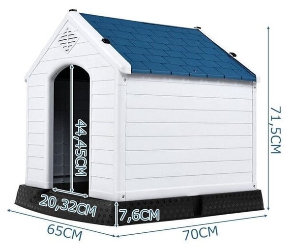 Buda domek dla psa 65 x 70 x 71,5 cm