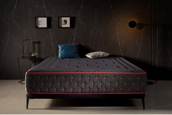 Twardy/średnio twardy piankowy materac dwustronny 90x200 cm Hexaflex Moon – Moonia