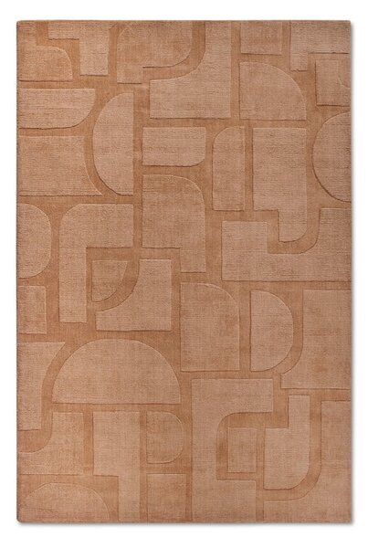 Brązowy wełniany dywan tkany ręcznie 120x170 cm Alexis – Villeroy&Boch