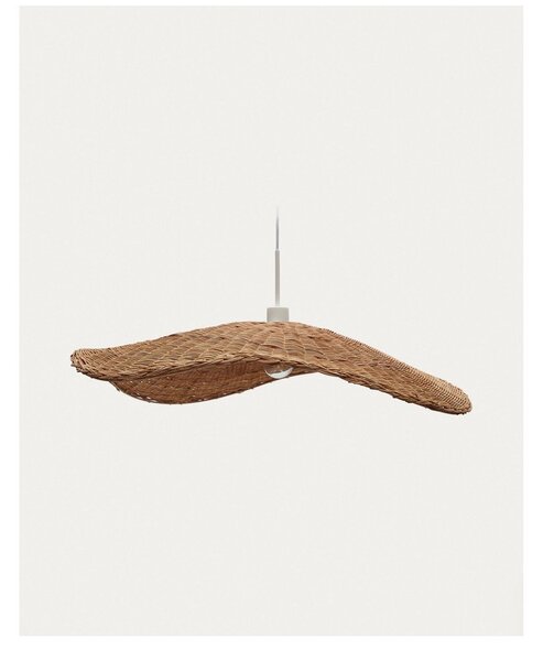 Abażur w naturalnym kolorze ø 80 cm Bisbal – Kave Home