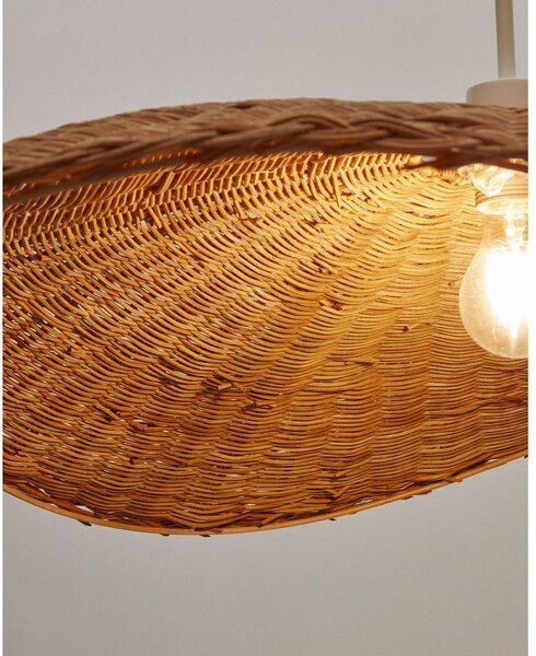 Abażur w naturalnym kolorze ø 80 cm Bisbal – Kave Home