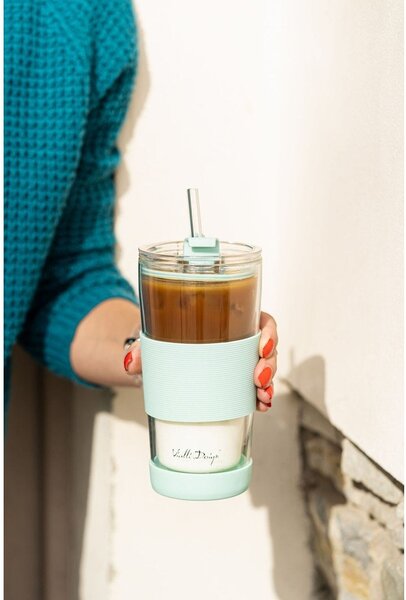 Miętowy kubek termiczny 600 ml Fuori – Vialli Design
