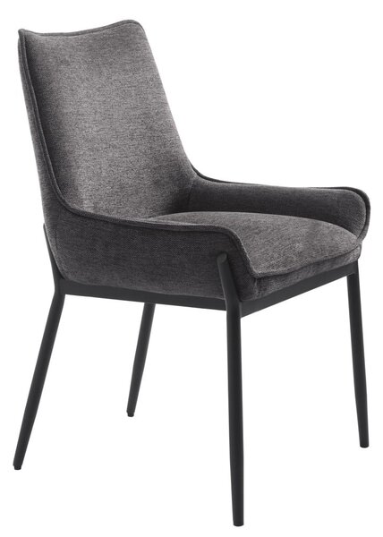 Ciemnoszare krzesło Calgary – Unique Furniture