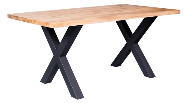 Stół Carbon 200/100 cm w stylu industrialnym