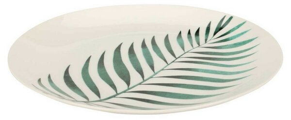 Porcelanowy talerz obiadowy Leaf, śr. 27 cm
