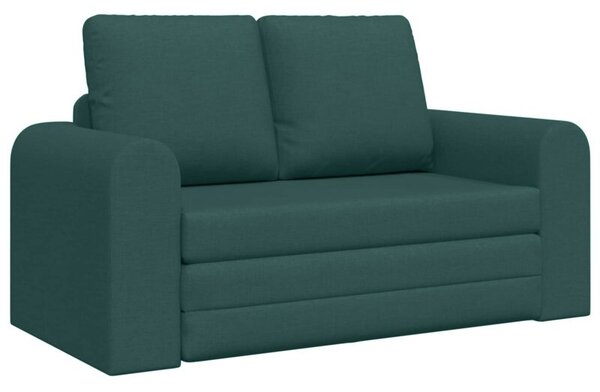 Sofa bed ciemna zieleÅ 148 x 71 x 83 cm tkanina
