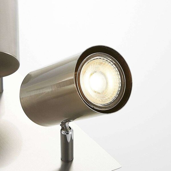 Lindby - Joffrey 4 Lampa Sufitowa Nickel