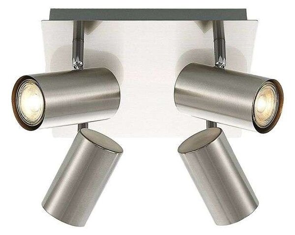 Lindby - Joffrey 4 Lampa Sufitowa Nickel