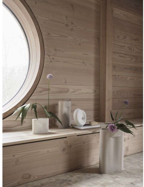 Muuto - Ridge Vase H48,5 Beige