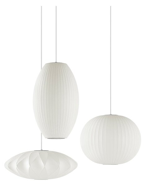 Herman Miller - Nelson Pear Bubble Lampa Wisząca S Off-White