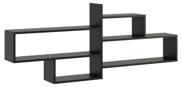 Czarna minimalistyczna półka wisząca G5-T15
