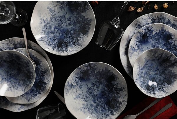 Zestaw talerzy z porcelany 24 szt. – Hermia