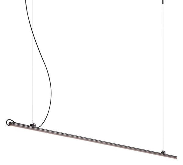 Fabbian - Freeline Lampa Wisząca Czarna 200 cm 2700K