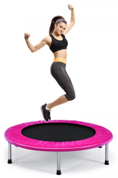 Składana trampolina do zabawy dla dzieci i ćwiczeń fitness
