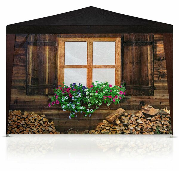 Namiot imprezowy OKTOBERFEST, 6x3m, wielokolorowa Casaria